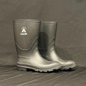Kamik Water Boots Black Size 4 Kids